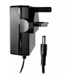 Image of TP1129 24vdc 1A 24W uk power supply 2.1mm - Tiger Power Supplies