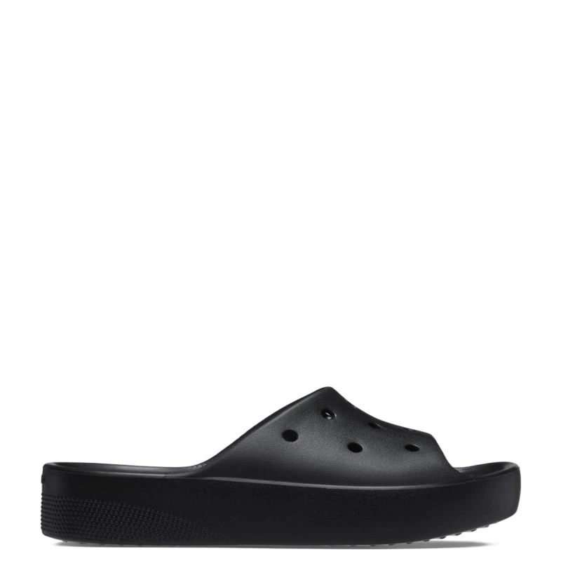 Image of Crocs Women Classic Platform Slides Black 6