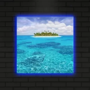 Image of 4040DACT-23 Multicolor Decorative LED Lighted Canvas Painting