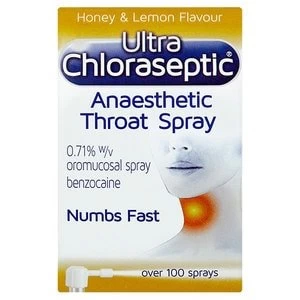Image of Ultra Chloraseptic Anaesthetic Throat Spray Honey and Lemon