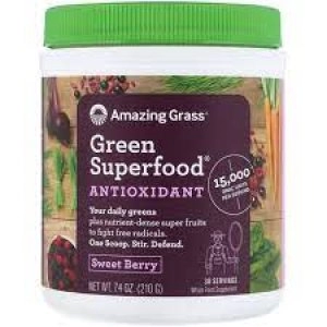 Image of Amazing Grass Green Superfood Berry ORAC 210g