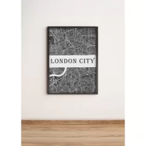 Image of LM3550SCT-003 Multicolor Decorative Framed MDF Painting