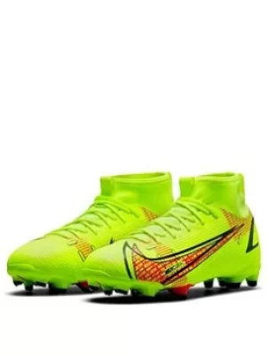 Image of Nike Junior Mercurial Superfly 8 Mg Academy Football Boots, Red, Size 3