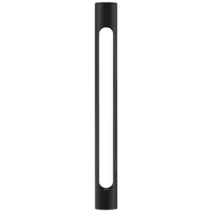 Image of Hawaii 80cm Outdoor Bollard Black Aluminium LED 12W 372Lm 3000K IP65 - Merano