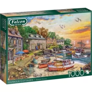 Image of Jumbo Falcon de luxe Harbour Cottage 1000 Piece Jigsaw Puzzle