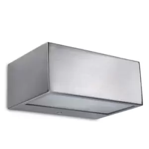 Image of Nemesis LED Outdoor Wall Light Stainless Steel IP44