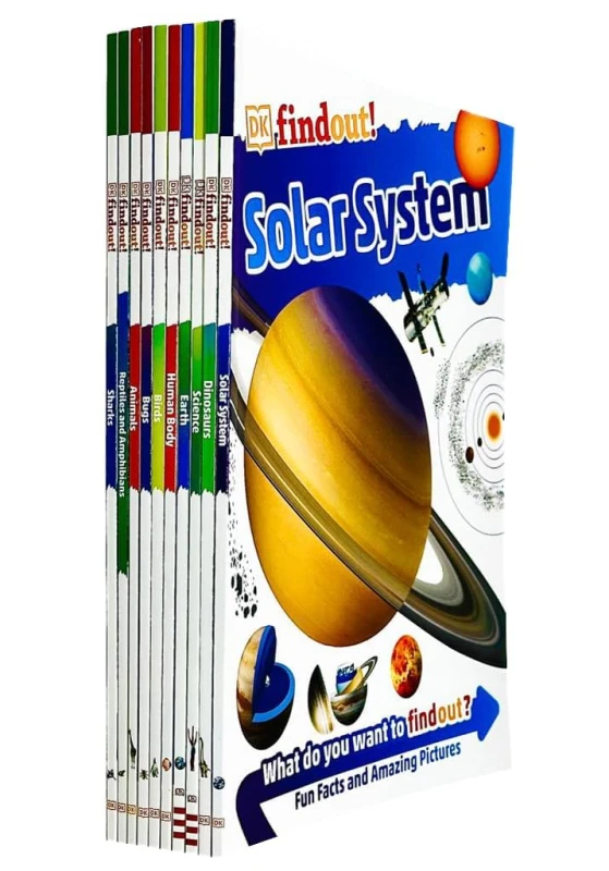 Image of DK Findout! Series with Fun Facts and Amazing Pictures 10 Books Collection Set DK Books
