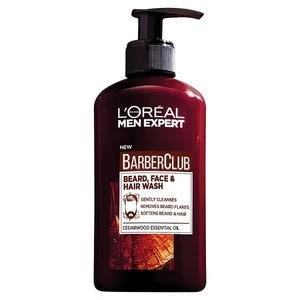Image of L Oreal Men Expert Barber Club Beard Face Wash 200ml