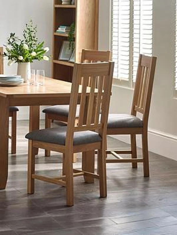 Image of Julian Bowen Set Of 2 Mallory Dining Chairs MAL203