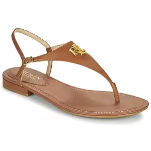 Image of Lauren Ralph Lauren ELLINGTON SANDALS CASUAL womens Sandals in Brown