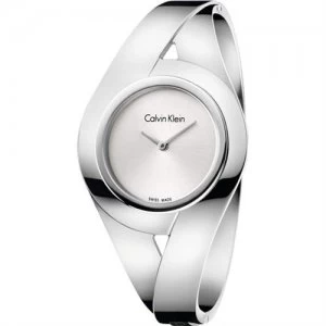 Image of Calvin Klein Ladies Sensual Stainless Steel Watch - K8E2S116