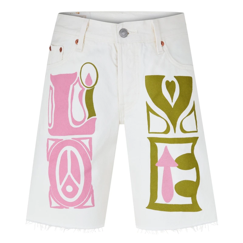 Image of Levis 501 90s Shorts - Multi Multi 30 R