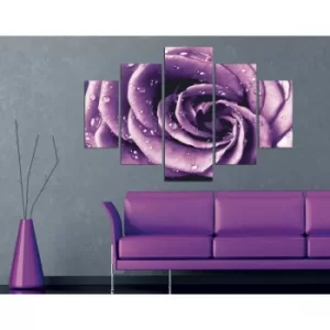 Image of ST033 Multicolor Decorative MDF Painting (5 Pieces)