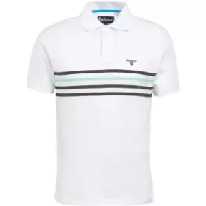 Image of Barbour Silsden Polo Shirt - White