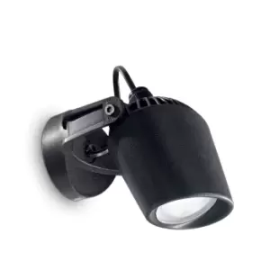 Image of Minitommy Outdoor Wall Lamp 1 Light Black IP66, GU10