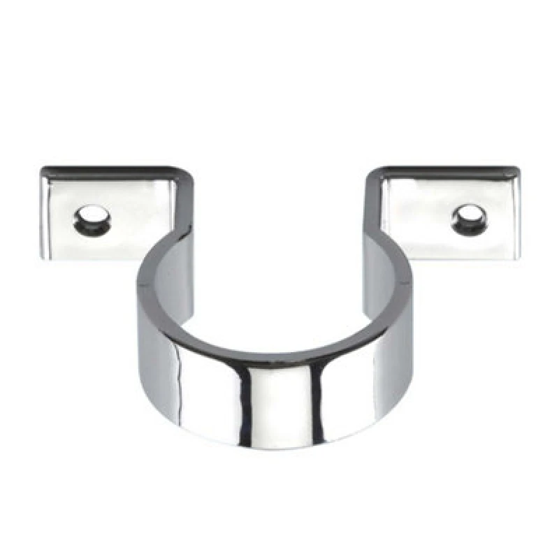 Image of McAlpine Chrome Plated Plastic Pipe Clip 32mm S32-CP Silver