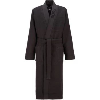 Image of Boss Waffle Kimono 10189731 03 - Black 001