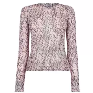 Image of Hugo Diralina Longsleeve Top - Pink