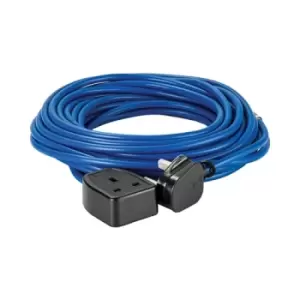 Image of Defender Extension Lead Blue 1.5mm2 13A 14m - 230V