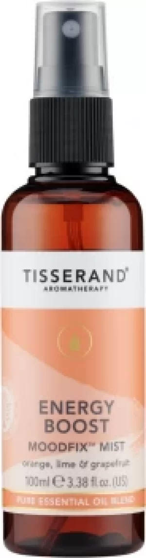 Image of Tisserand Aromatherapy Energy Boost Moodfix Mist 100ml