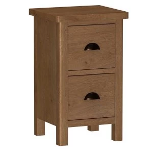 Image of Rosewell Natural Oak Bedside Cabinet