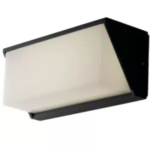 Image of Fan Europe Luxon - Outdoor LED Aluminum flush wall light, Anthracite, IP54, 4000K