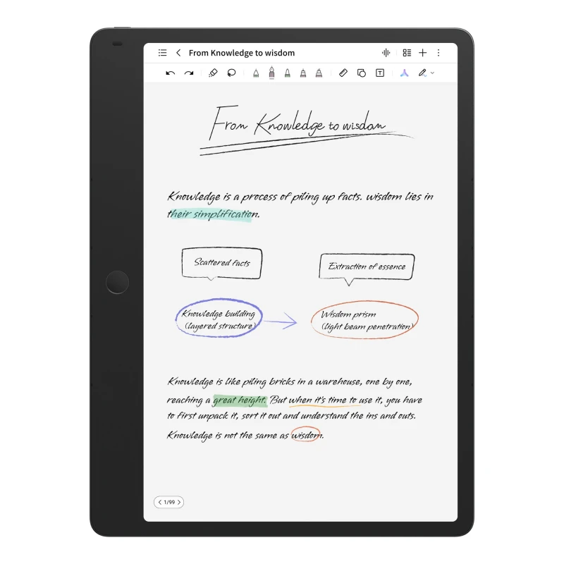 Image of TCL TCL NXTPAPER Note A1 Mediatek 256GB 29.2cm (11.5") 8GB Grey 9566X-2BLCA111