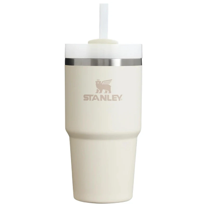 Image of Stanley Quencher Stainless Steel FlowState Tumbler 600ml Cream unisex 600ml