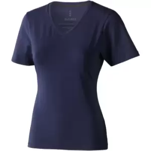 Image of Elevate Womens/Ladies Kawartha Short Sleeve T-Shirt (XL) (Navy)
