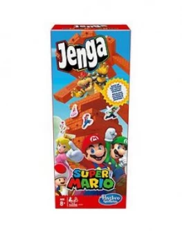 Image of Hasbro Jenga: Super Mario Edition Block Stacking Game; Ages 8 And Up