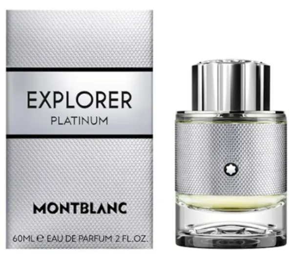 Image of Mont Blanc Explorer Platinum Eau de Parfum For Him 60ml