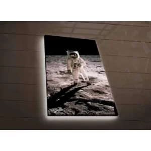 Image of NASA-047 Multicolor Decorative LED Lighted Canvas Painting