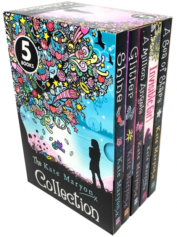 Image of Kate Maryon Collection 5 Books Box Set (Shine, Glitter, A Million Angels, Invisible Girl & A Sea of Stars) Kate Maryon Books
