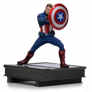 Image of Iron Studios Avengers: Endgame BDS Art Scale Statue 1/10 Captain America 2023 19 cm