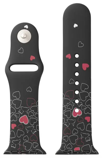 Image of Radley RYS-A14P Apple Strap (38/40/41mm) Black Watch