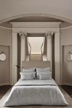 Image of 'Elswick Paisley' Cotton Sateen Duvet Cover