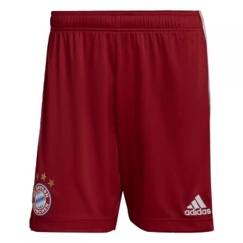 Image of adidas FC Bayern 2 half 2 Home Shorts Unisex - Craft Red