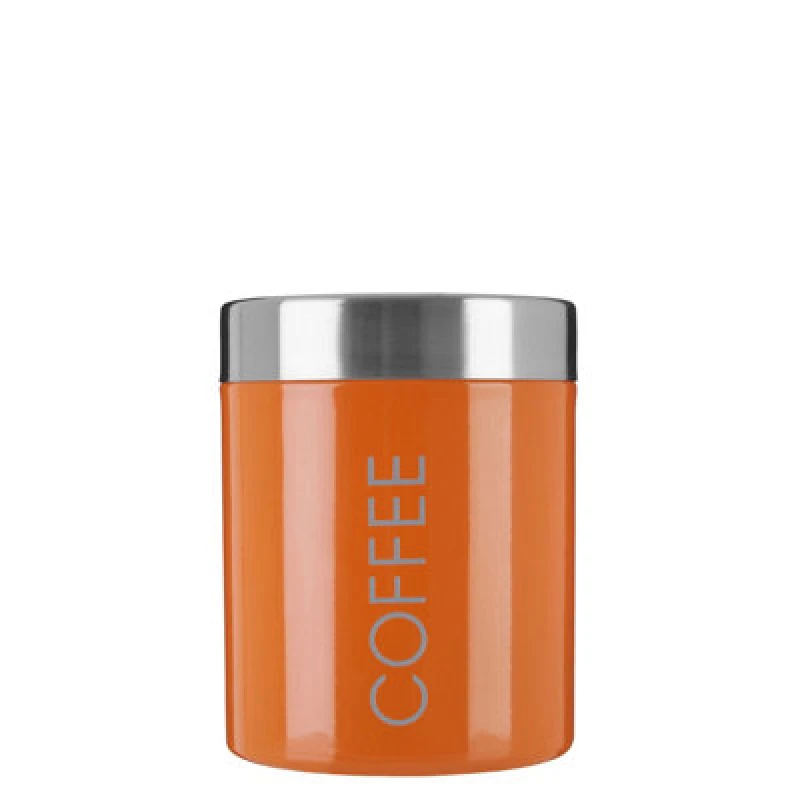 Image of Premier Housewares Maison by Premier Liberty Enamel Coffee Canister Orange