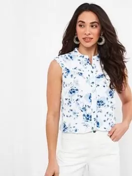 Image of Joe Browns Joe Browns Kiera Broderie Blouse Muti, Multi, Size 12, Women