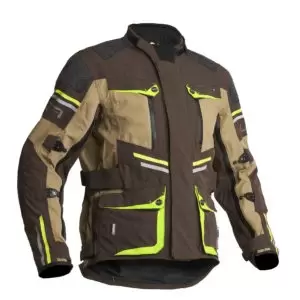 Image of Lindstrands Textile Jacket Sunne Brown Yellow 54