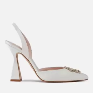 Image of Ted Baker Betzay Satin Heeled Slingback Pumps - UK 6
