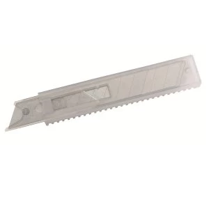 Image of Stanley 18mm Snap-off Knife Blades dispenser Of 5