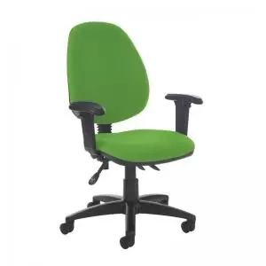 Image of Jota high back asynchro operators chair with adjustable arms - Lombok