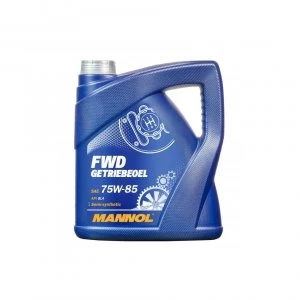 Image of MANNOL 4L FWD Getriebeoel 75W-85 Semi-Synthetic Gear oil API GL 4 MIL-L 2105