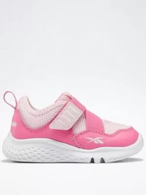 Image of Reebok Weebok Flex Sprint, Pink/White, Size 8.5 Younger