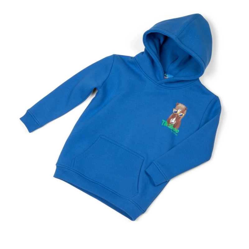 Image of Tikaboo ER1331 boys's Children's sweatshirt in Blue