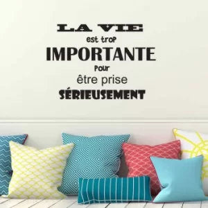 Image of YS2-37 Black Decorative Wall Sticker