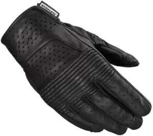 Image of Spidi Rude Perforated Motorcycle Gloves, black, Size S, black, Size S