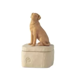 Image of Love my Dog (Golden) Box by Willow Tree