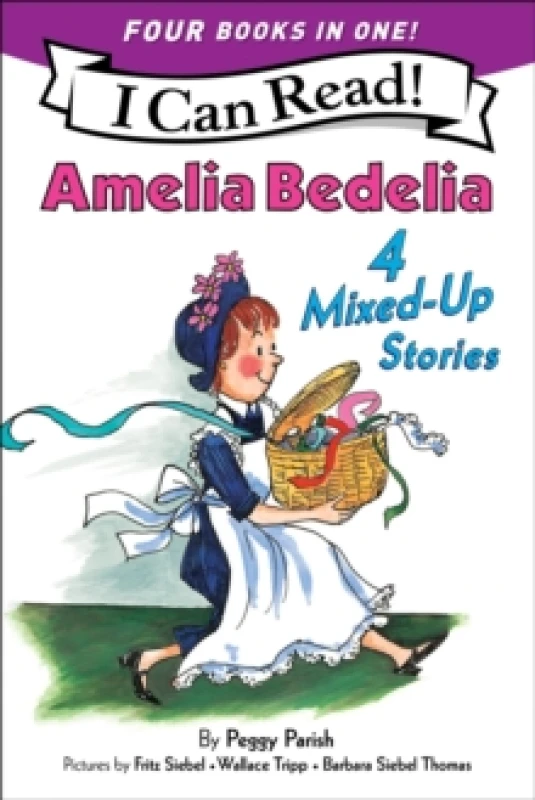 Image of Amelia Bedelia 4 Mixed-Up Stories : A 4-in-1 Level 2 I Can Read Collection Paperback / softback